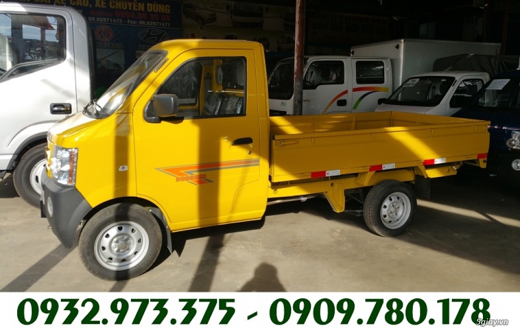 Bán xe tải nhỏ 870kg  thùng dài 2.5 mét Dongben 870kg  thùng mui bạt, thùng kín, thùng lửng trả góp - 6