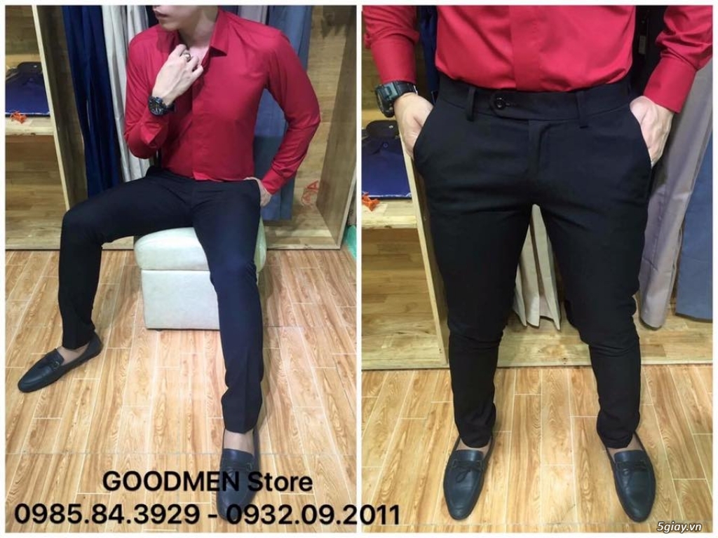 GoodMen Store chuyên sỉ lẻ quần tây âu, áo sơ mi , quần short kaki nam - 11