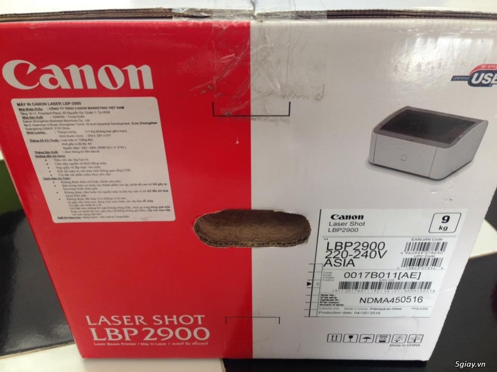 Cần bán máy in huyền thoại Canon 2900 mới 100%