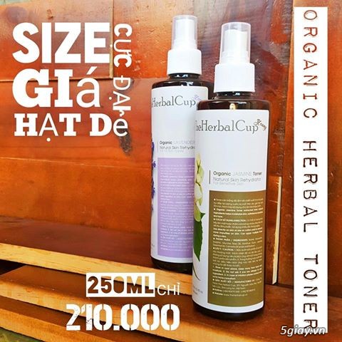 Theherbalcup – TONER BIG SIZE - LỰA CHỌN MỚI - LỚN HƠN – TIẾT KIỆM HƠN
