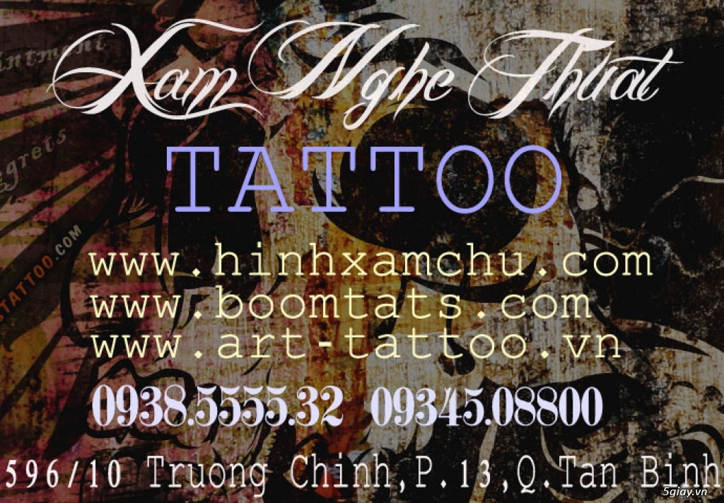 Xăm Nghệ Thuật Giá Rẻ, Tattoo Giá Rẻ, Xăm Nghệ Thuật, Hinhxamchu.com
