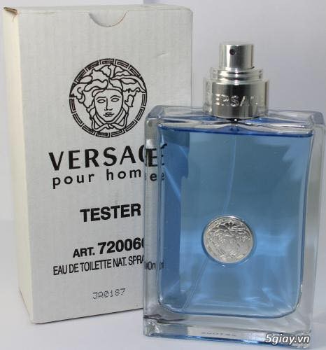 HOT: Nước hoa nam Versace Pour Homme - Tester for Men - Limited!