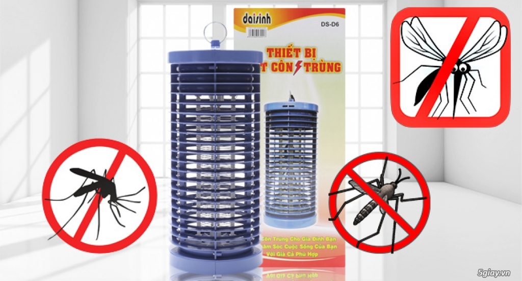 Đèn diệt muỗi, côn trùng Đại Sinh Ds-D6 chính hãng,490k
