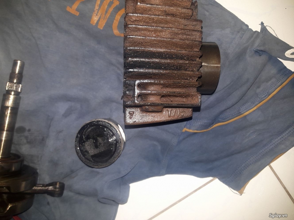 Full Đầu + Lòng + Dên Super dream 1997 hàng theo xe - 2