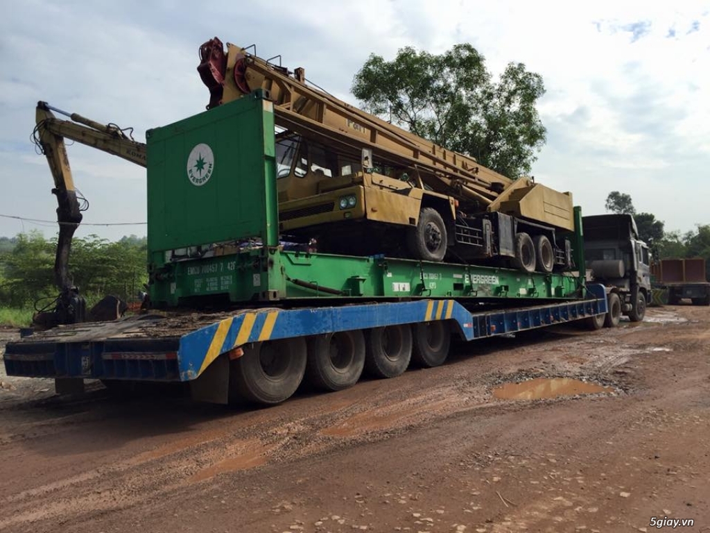 Vận chuyển xe đào, xe lu, xe ủi, sắt thép, hàng quá khổ từ SG đi toàn quốc - 2
