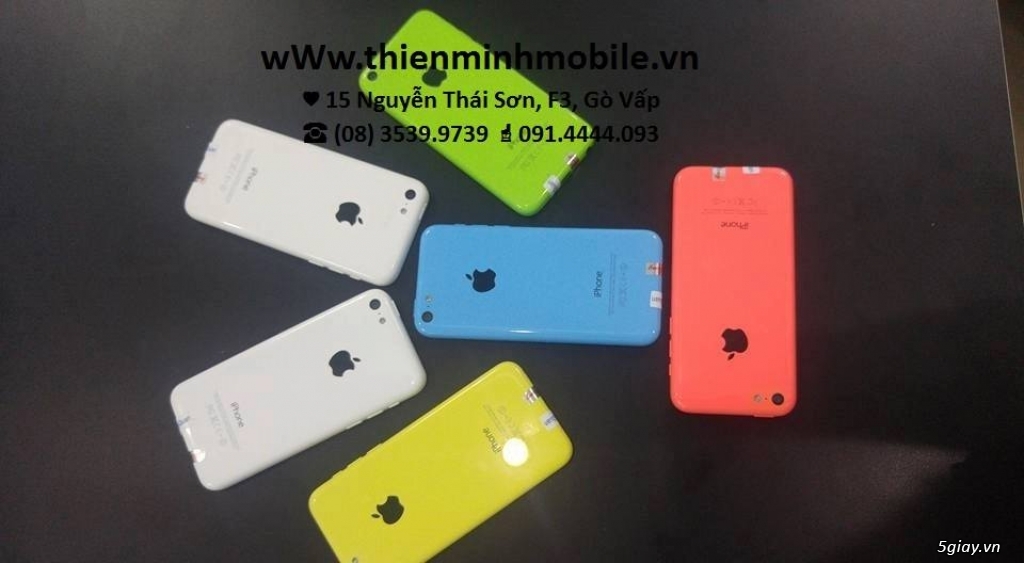 Iphone 5C Đủ màu đẹp 99 giá soock chỉ 2.099k - 1