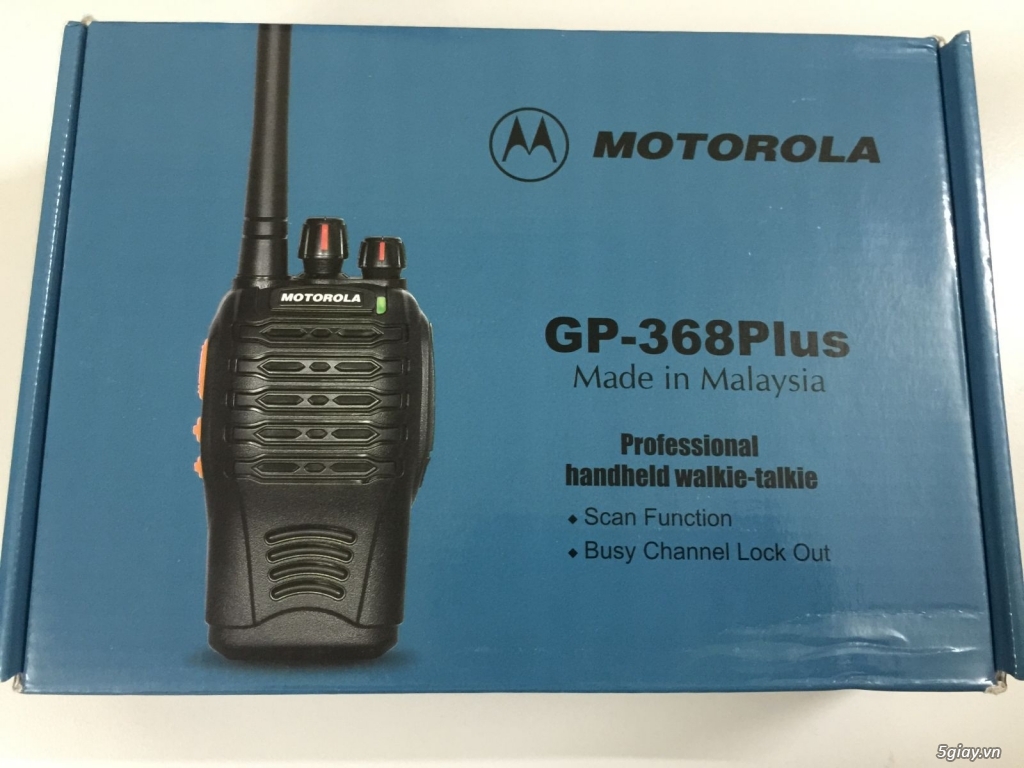 Máy bộ đàm Motorola 368 Plus