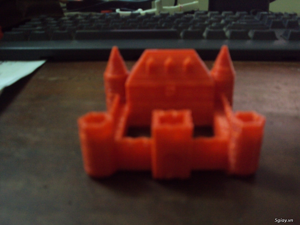 mô hình lâu đài in bằng công nghệ 3D - 1