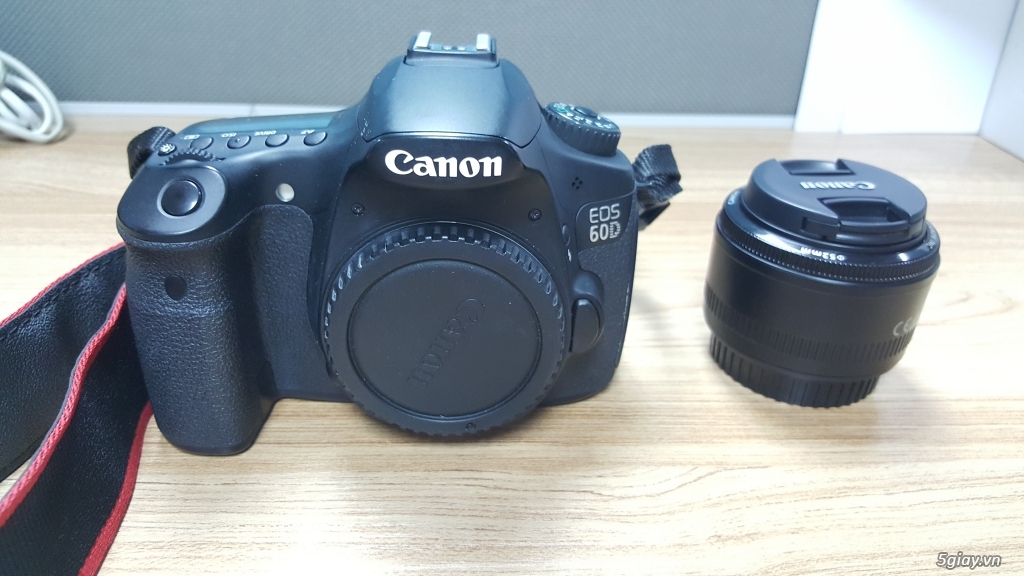 Canon 60d lens 50 1.8 như mới giá bèo - 1