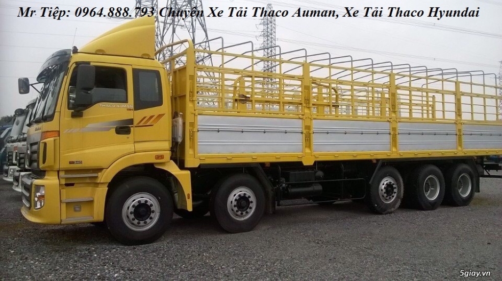 Gia Xe Tai Thaco Auman, Xe Tai Truong Hai 3 chân, 4 chân, 5 chân có xe giao ngay - 7