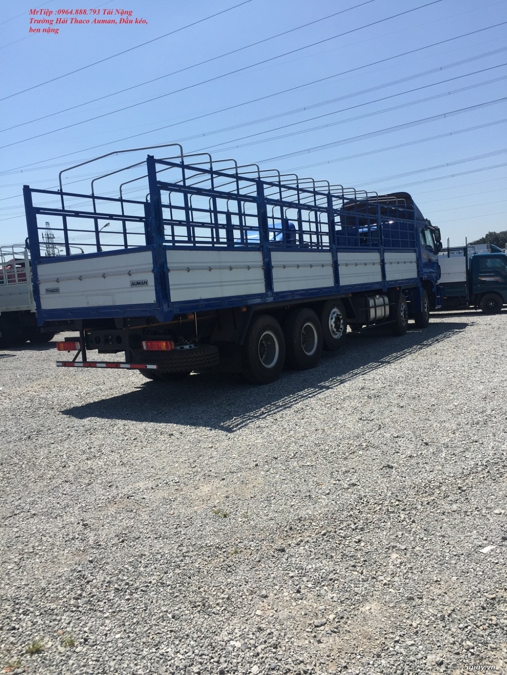 Gia Xe Tai Thaco Auman, Xe Tai Truong Hai 3 chân, 4 chân, 5 chân có xe giao ngay - 9