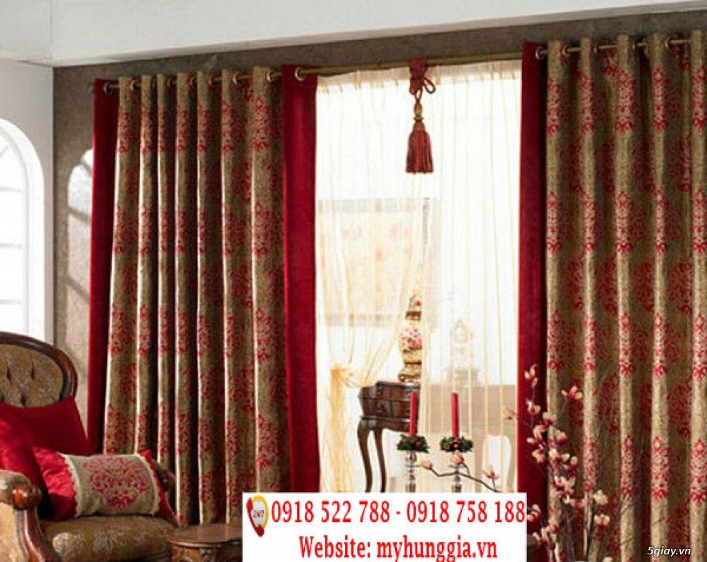 Rèm Biệt Thự, Rèm Cổ Điển, Rèm Hiện Đại - 7