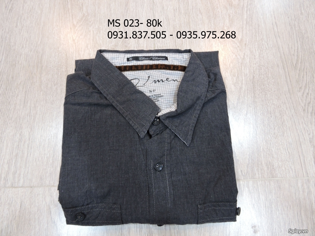 Sơ mi Nam đồng giá 59k ... hàng 2nd nhật tuyển mới 99% .... - 38