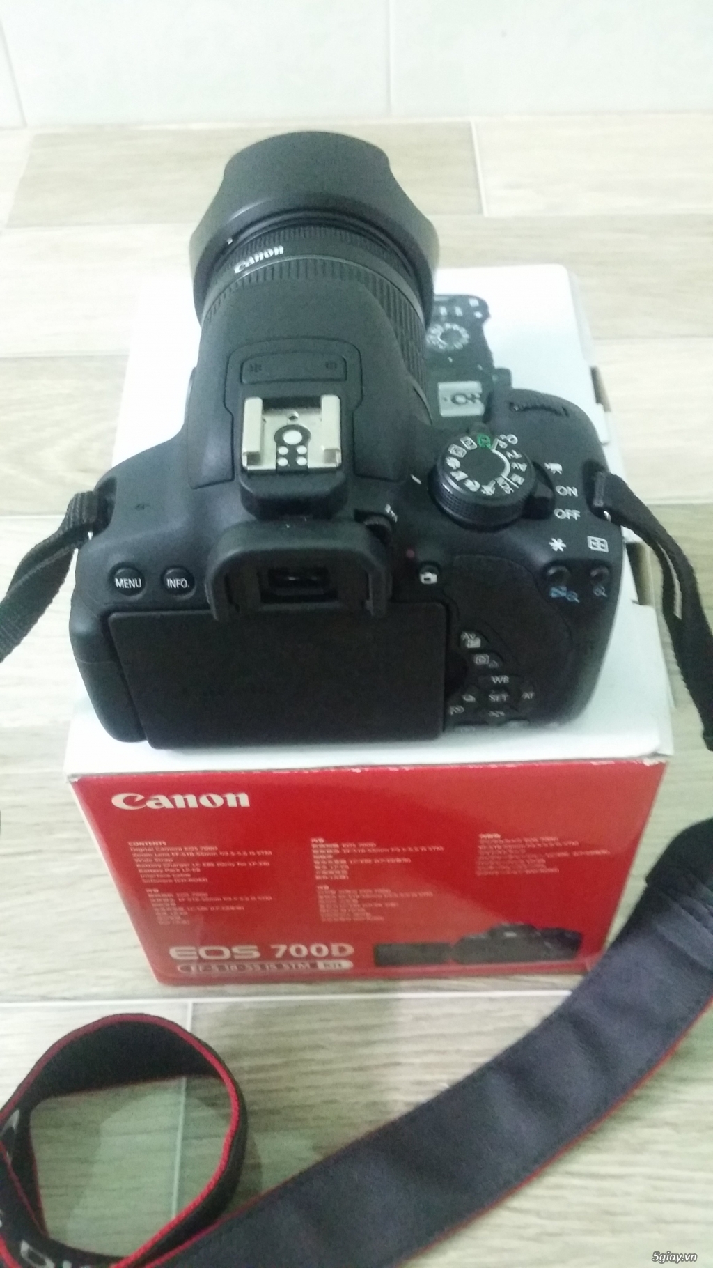 Canon EOS 700D Lens Kit 18-55 STM+ Lens 50 f1.8 II + đầy đủ đồ chơi - 2