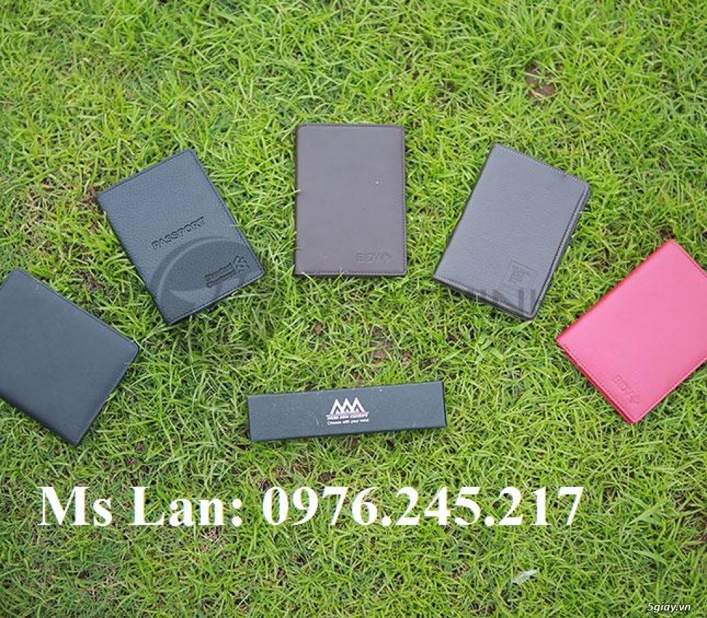 Sổ da - Sổ da dập Logo, Sổ da giá rẻ, Ví da - 2