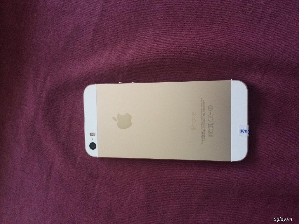 Bán iPhone 5s 32GB Gold Quốc tế - 1