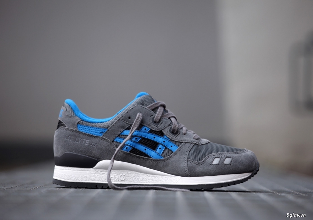 Bán giày Asics Gel Lyte III Varsity Grey/Mid Blue giá sinh viên