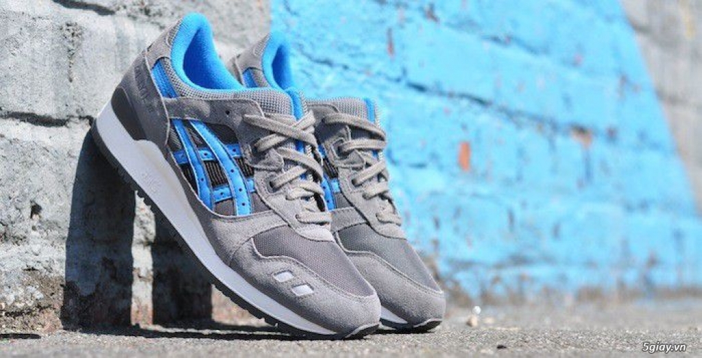 Bán giày Asics Gel Lyte III Varsity Grey/Mid Blue giá sinh viên - 1
