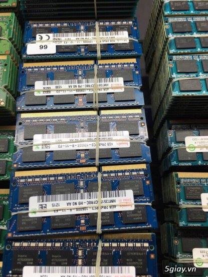 Ram laptop cũ 2G, 4G, 8G, DDR3 Bus 1333, Bus 1600 - 3