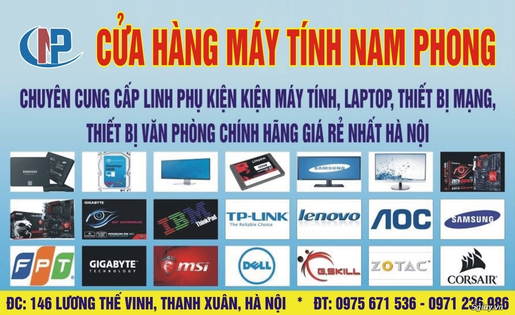 Ram laptop cũ 2G, 4G, 8G, DDR3 Bus 1333, Bus 1600 - 4