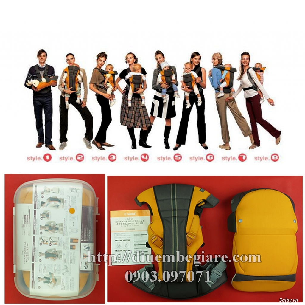 Shop bán Địu em bé cũ, còn rất mới của Nhật, Mỹ, Hàn Quốc giá siêu sốc - 12