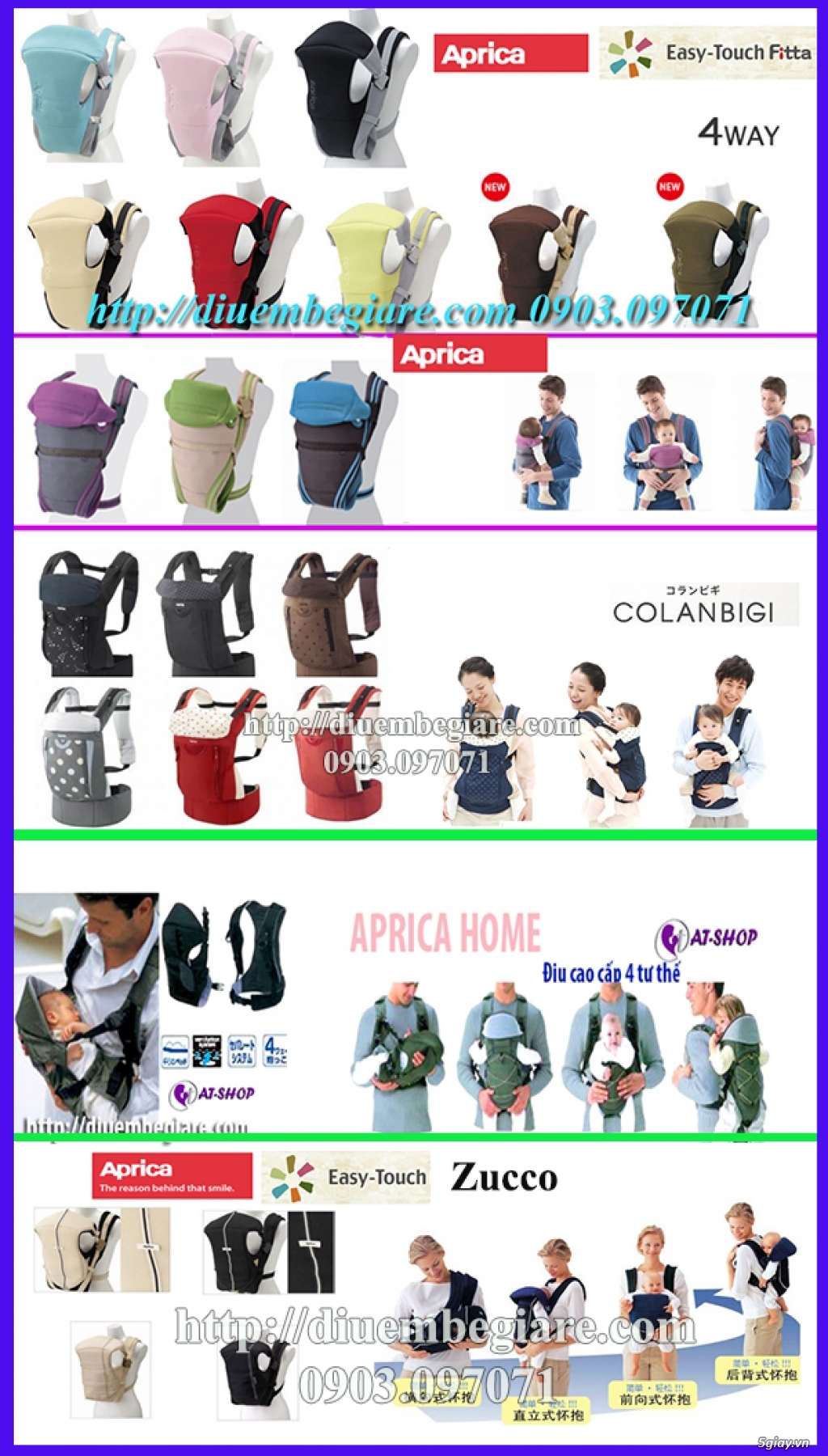 Shop bán Địu em bé cũ, còn rất mới của Nhật, Mỹ, Hàn Quốc giá siêu sốc - 3