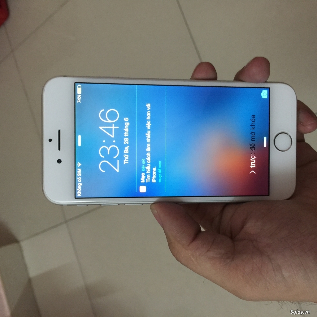Iphone 6 16g trắng, fullbox zin all - 2