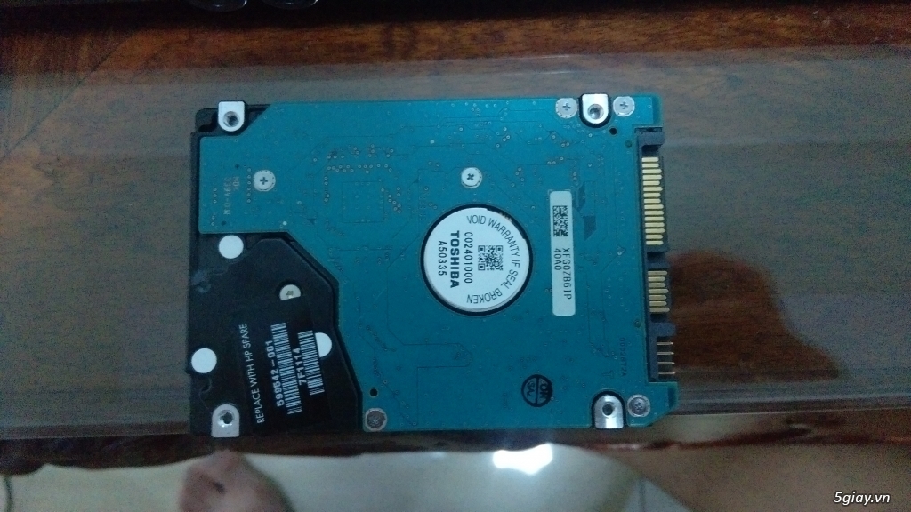 Bán cái HDD Toshiba 320G cho laptop