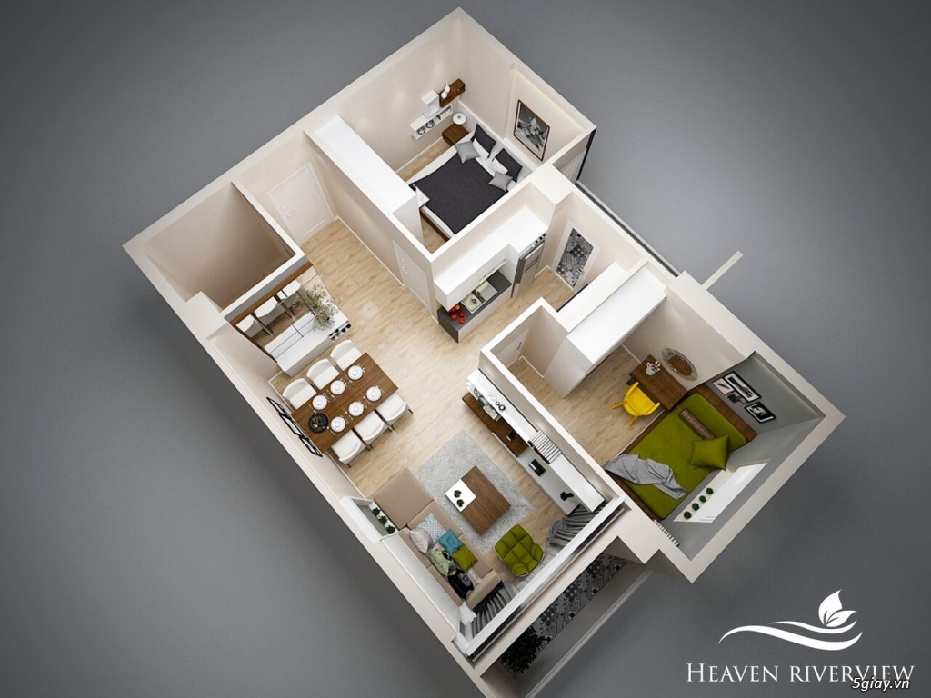 Bán căn hộ chung cư tại Heaven Riverview - Quận 8 - Hồ Chí Minh ( Hotline: 0939834449) - 7