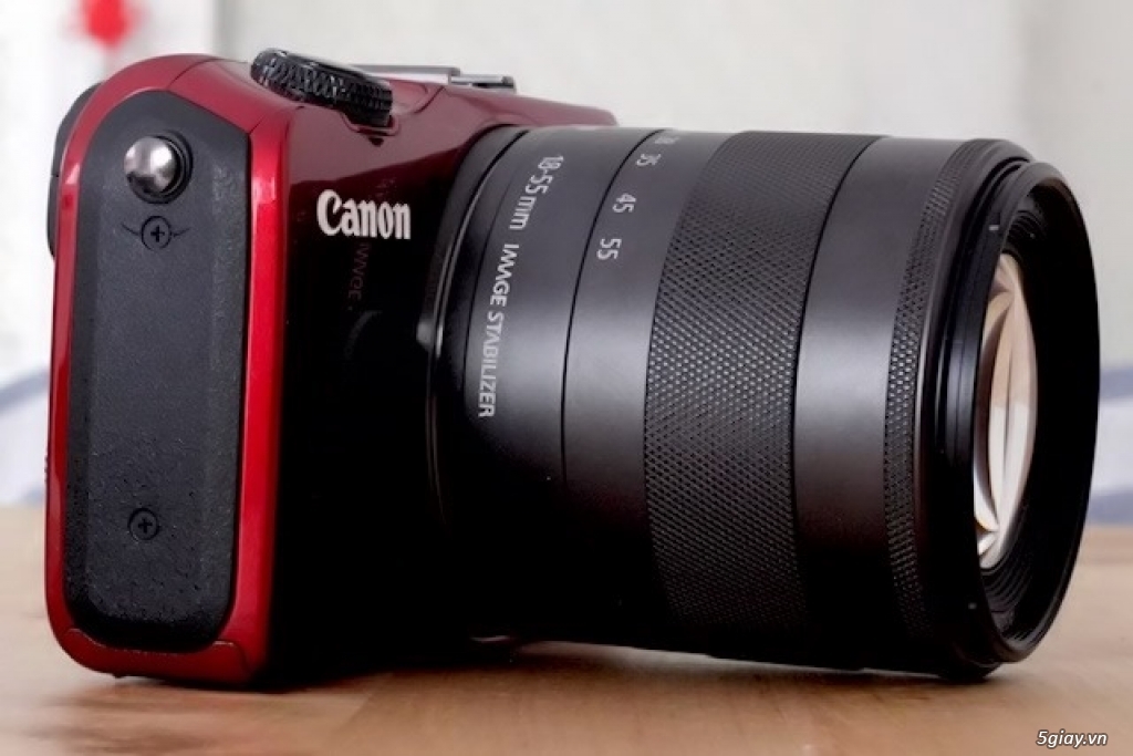 Canon EOS M Red, 99%, xách tay Nhật - 1