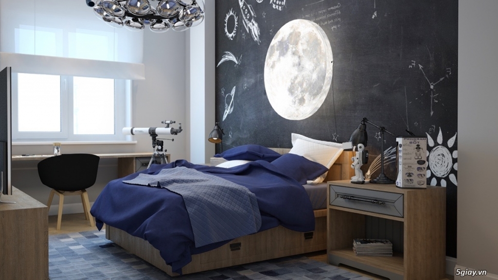 Giải pháp thiết kế nội thất phòng ngủ cho không gian hiện đại - 4