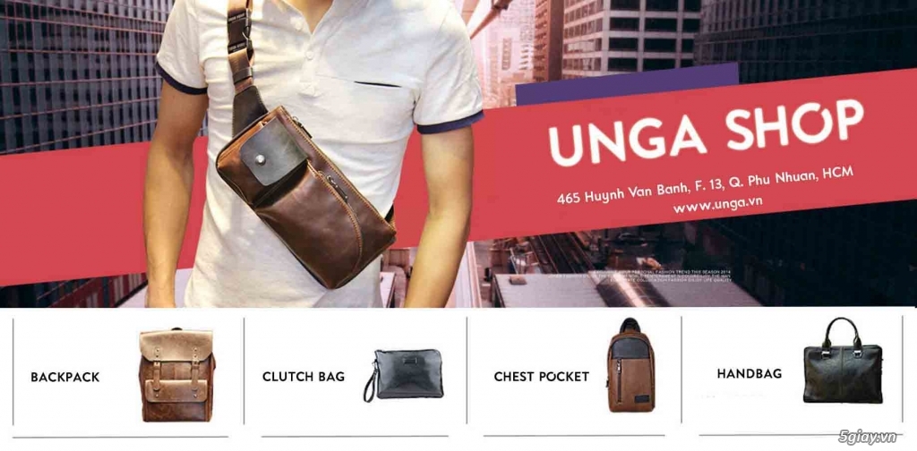 Unga Store - Chuyên túi đeo chéo trước ngực - 4