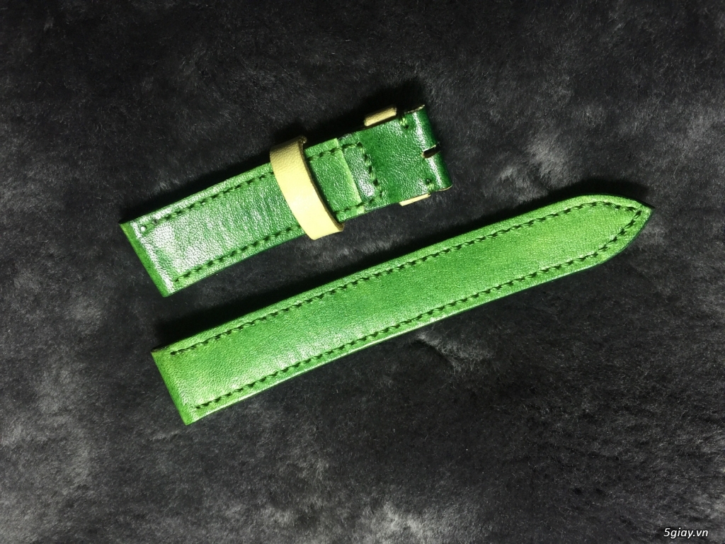 DÂY ĐỒNG HỒ HANDMADE DA BÒ CHẤT LƯỢNG CAO - 10