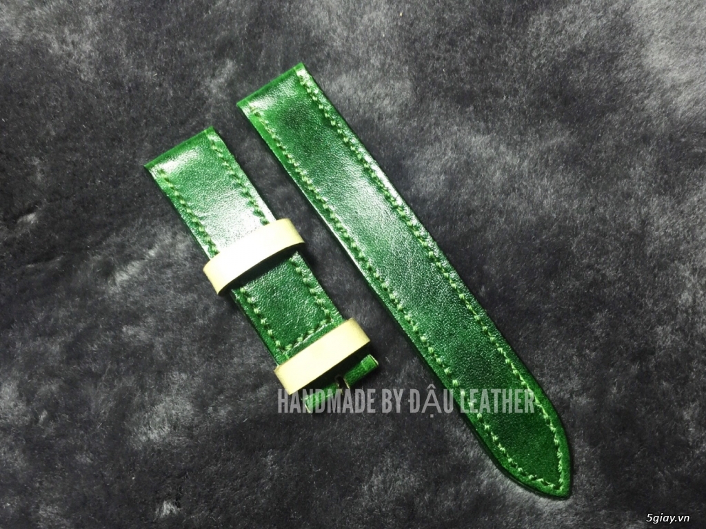 DÂY ĐỒNG HỒ HANDMADE DA BÒ CHẤT LƯỢNG CAO - 11