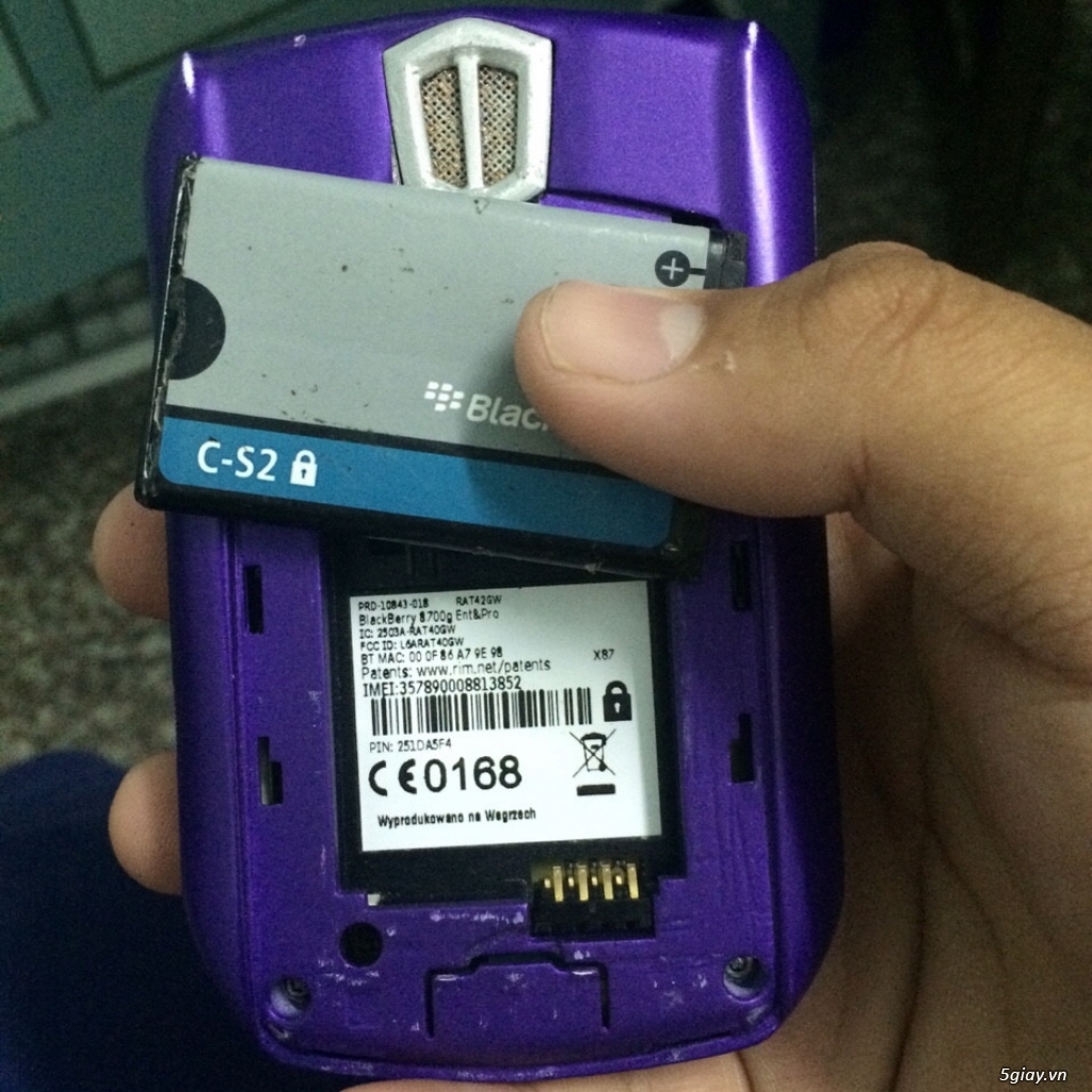 Sony Z1 quốc tế và Bb8700 - 3