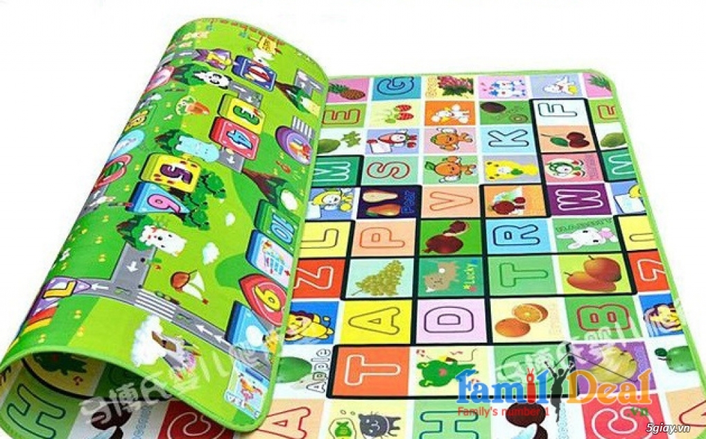 Thảm hai mặt maboshi - Thảm chơi cho bé - 1