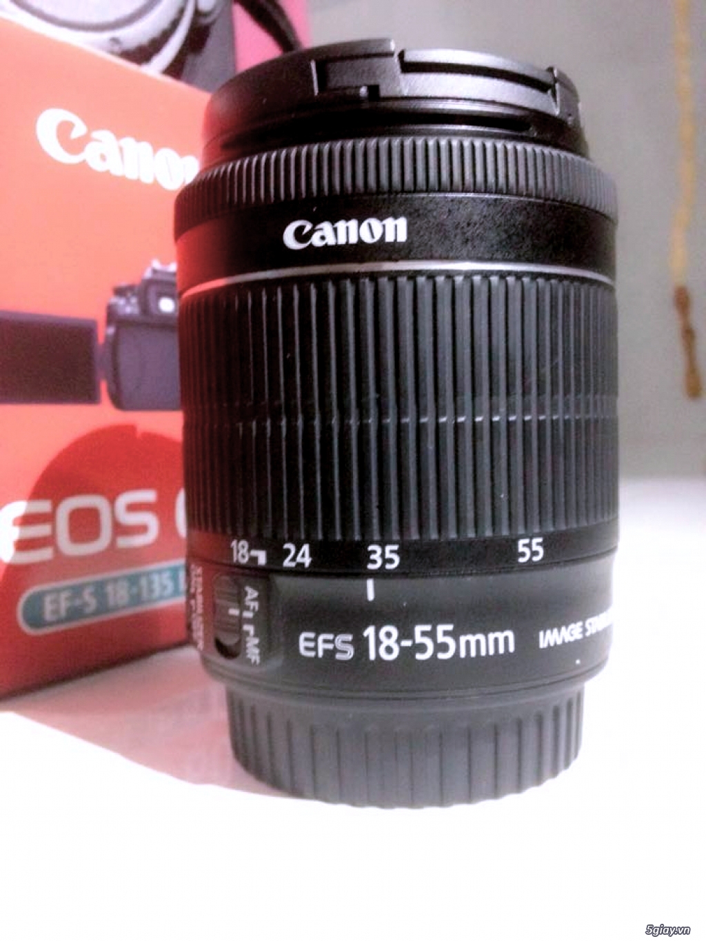 bán lens fix canon 18 - 55mm f3.6 - 5.6 và lens ef canon 50mm f 1.8 giá bèo cho ai mới tập chơi - 2