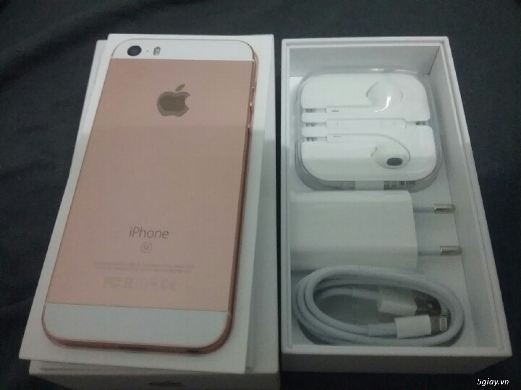 (HCM) iPhone 5SE FPT Rose Gold. 16 GB. Mới mua 2 tuần.