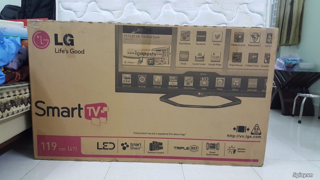 đổi TV 3D nên cho ra đi Tivi Smart Tivi Led LG 47LN5710 bản hành 1 lần giá tốt !