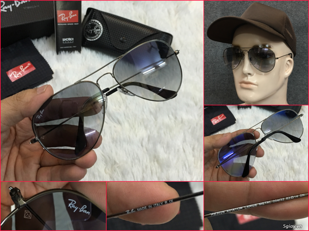 Shop285 Giá tốt 5giay: Chuyên mắt kính Rayban,thắt lưng,bóp da,Hàng XT USA,Sing,HK - 21