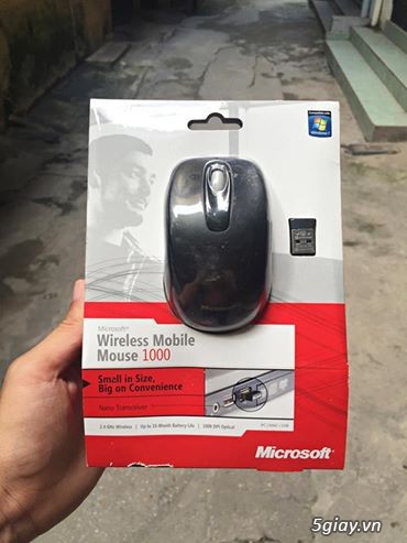 Bán Chuột Microsoft Wireless Mobile Mouse 1000 Giá 160k