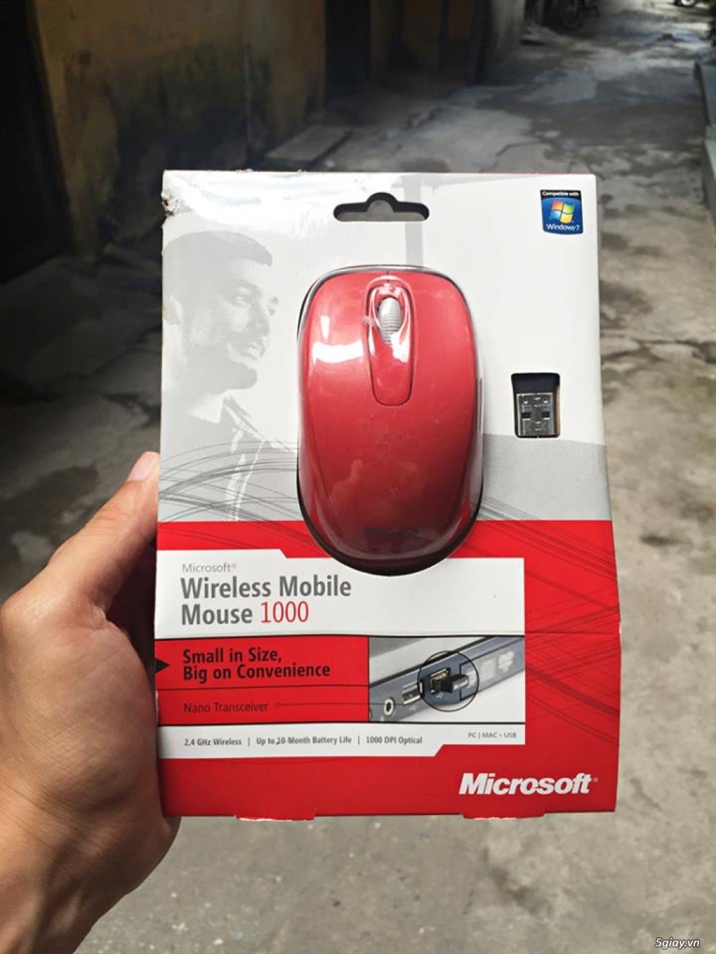 Bán Chuột Microsoft Wireless Mobile Mouse 1000 Giá 160k - 2