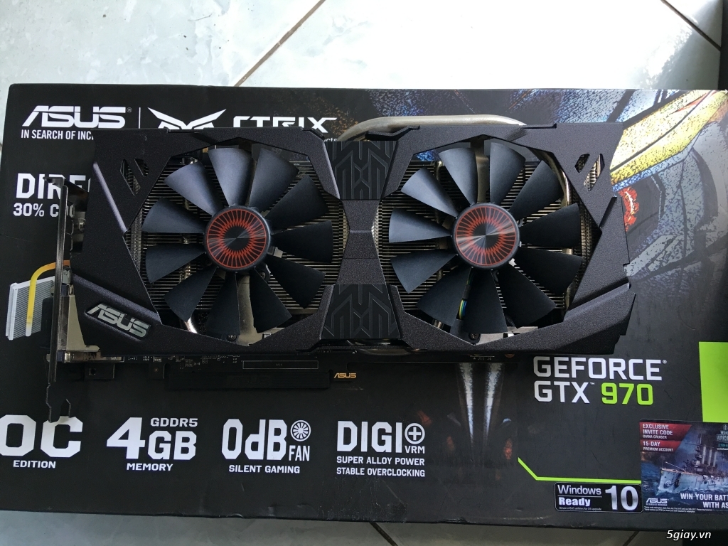 Asus Strix GTX 970 likenew