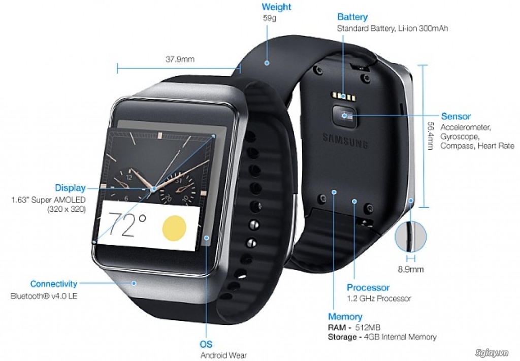 Samsung Gear Live new 100% Usa. - 3
