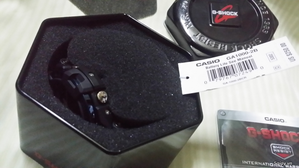 Casio G-Shock GA1000-2B new seal 100%. - 3