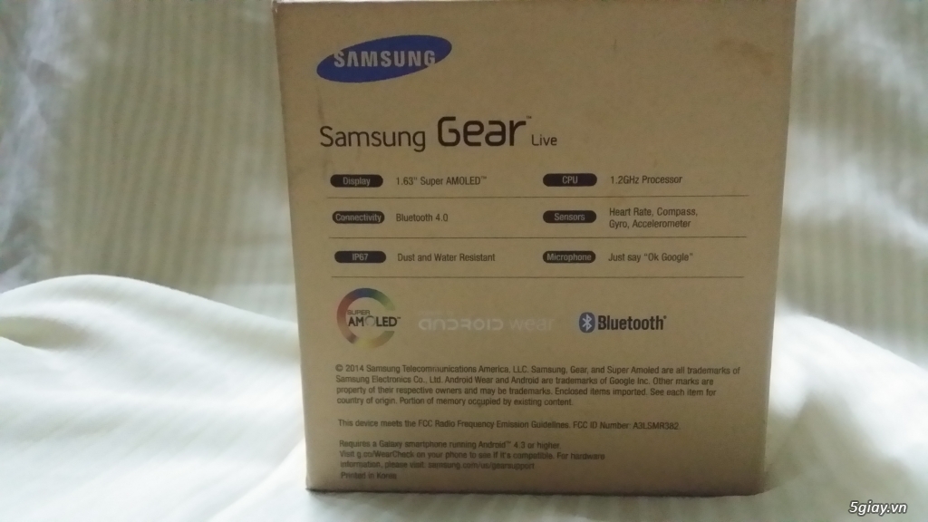 Samsung Gear Live new 100% Usa.