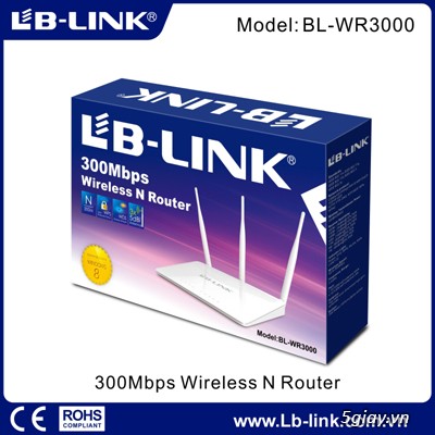 Đột phá mạnh mẽ cùng bộ phát wifi LB-LINK BL-WR3000