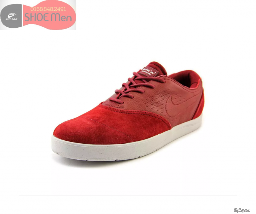 Nike Eric Koston2 Premium Round Toe Leather Sneakers - size 43 - 1