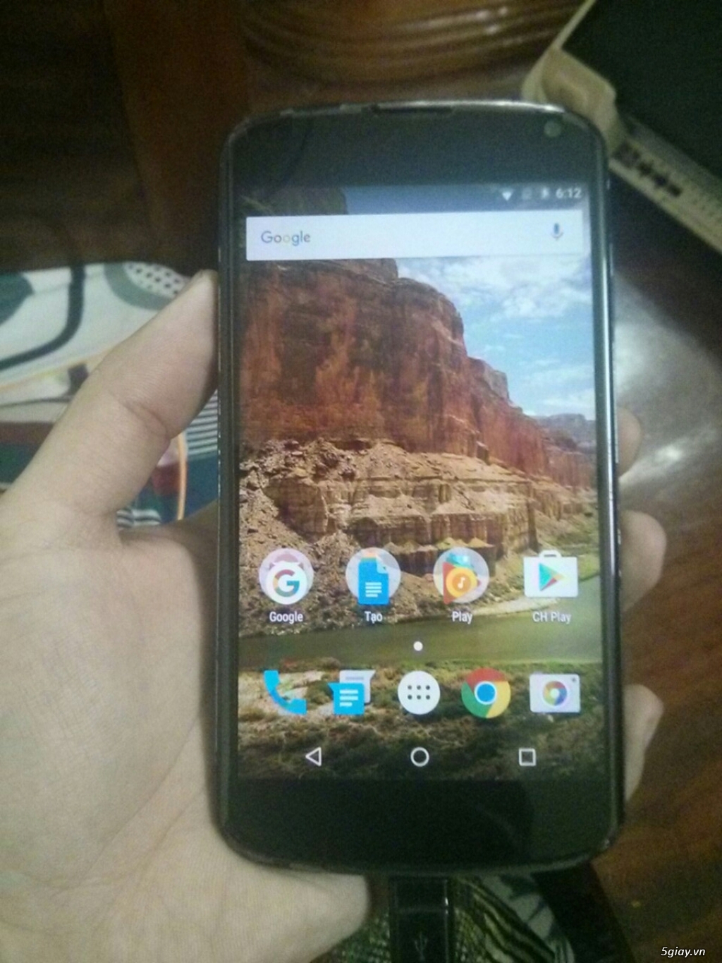 LG Nexus 4, nguồn cooler master 460w - 1