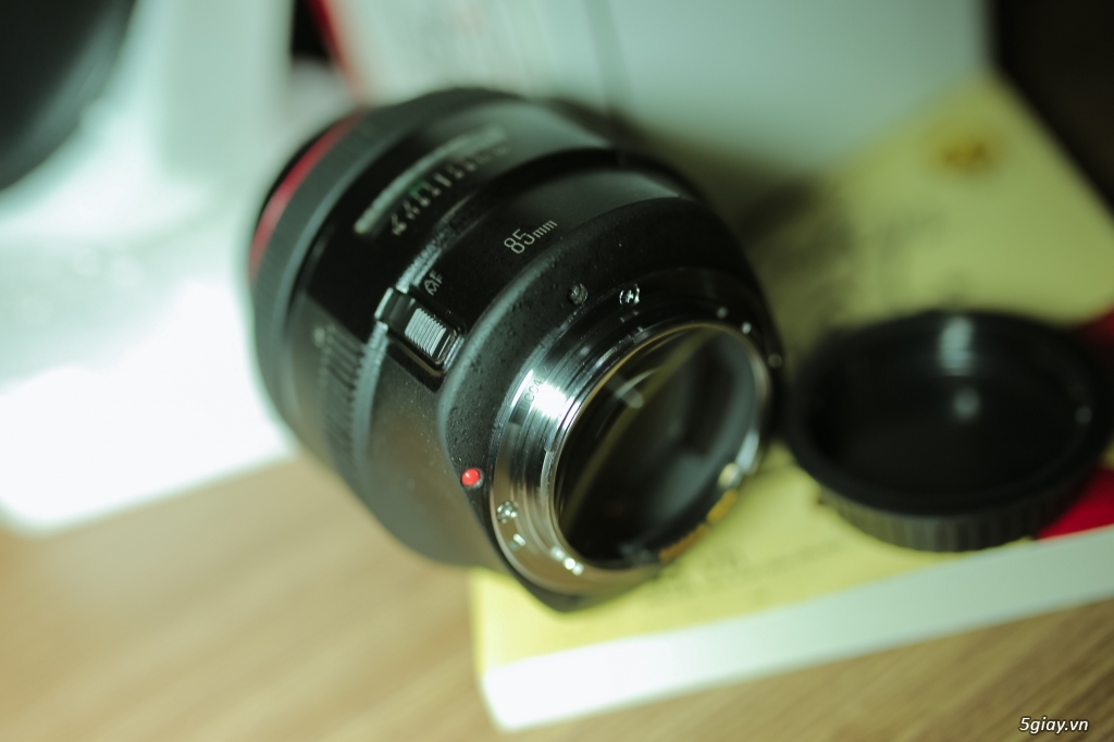 Bán Lens Canon EF 85mm f/1.2L USM Mark II  code UC mua tại Khánh Long ( fullbox) - 5